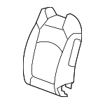 20864207 - Body: Seat Back Pad for GM Image