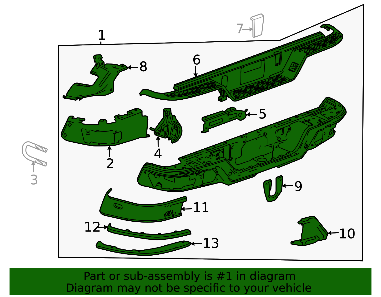 2024-2026 GM Bumper Assembly 85756362 | OEM Parts Online