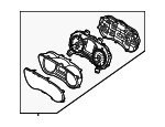94003B0301 - Body: Cluster Assembly for Kia: Forte, Forte5 Image