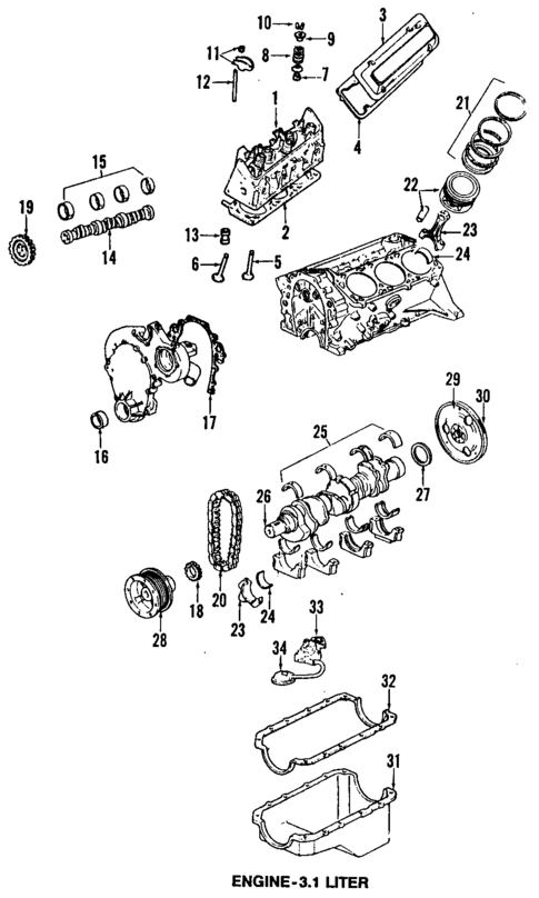 Mounts for 1995 Pontiac Grand Am #0