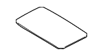65420PA000 - Body: Sunroof Panel for Subaru: Impreza, SVX Image