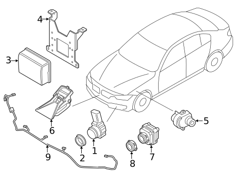 Bumper & Components - Front for 2016 BMW 650i #6