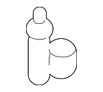 8E0955665 - Electrical: Connector Tube for Porsche: 718 Boxster, 718 Cayman, 718 Spyder, 911, Boxster, Cayman Image