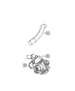 52060189AD - Steering: Pump Supply Hose for Jeep: Wrangler Image
