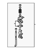 1K0711112 - Body: Shifter Assembly for Audi: A3, A3 Quattro Image