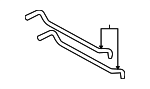 3W4Z3A714AA - Steering: Tube for Ford Image