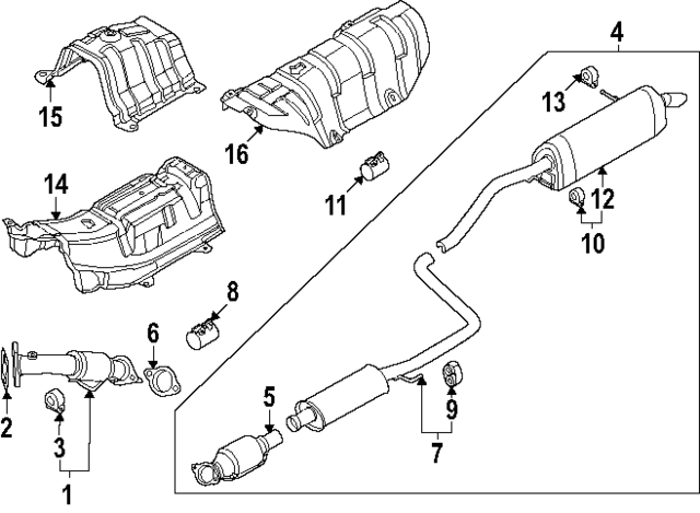 28788GG000 - : Heat Shield for Kia Image