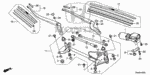 76601TA0A01 - Electrical/Exhaust/Heater/Fuel: COVER, ARM PIECE for Honda Image