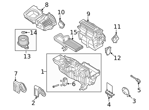 Condenser, Compressor & Lines for 2009 Ford Taurus X #1