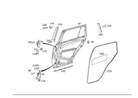 Rear Doors for 2014 Mercedes-Benz GLK250 #0