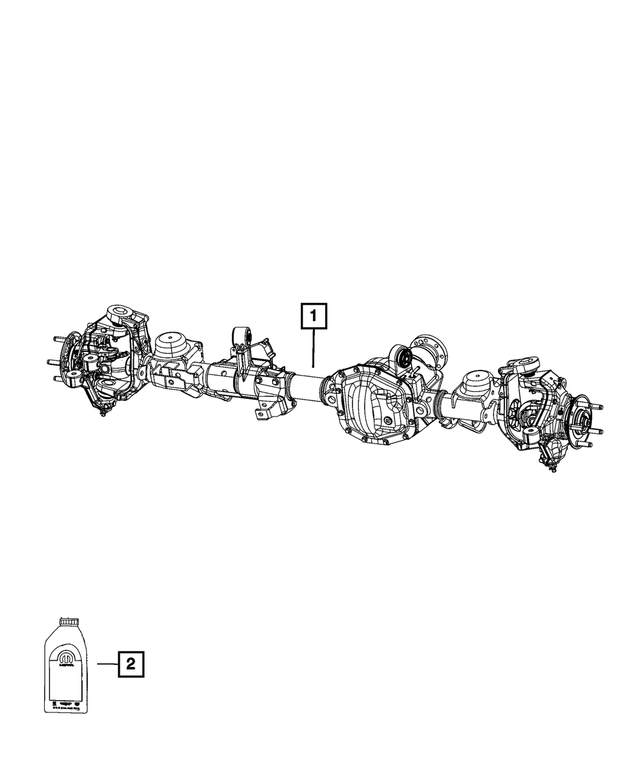 « 68376927AE –  : Avant Complet Ensemble D'essieu pour Mopar Image »
