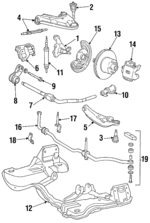 3402641 - Suspension: Knuckle for Chrysler: Fifth Avenue | Dodge: Diplomat Image