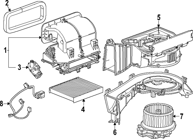 84903506 - : Part# 84903506 F (S)Case for Chevrolet: Colorado | GMC: Canyon Image