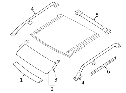 Luggage Carrier for 2002 Nissan Frontier #0