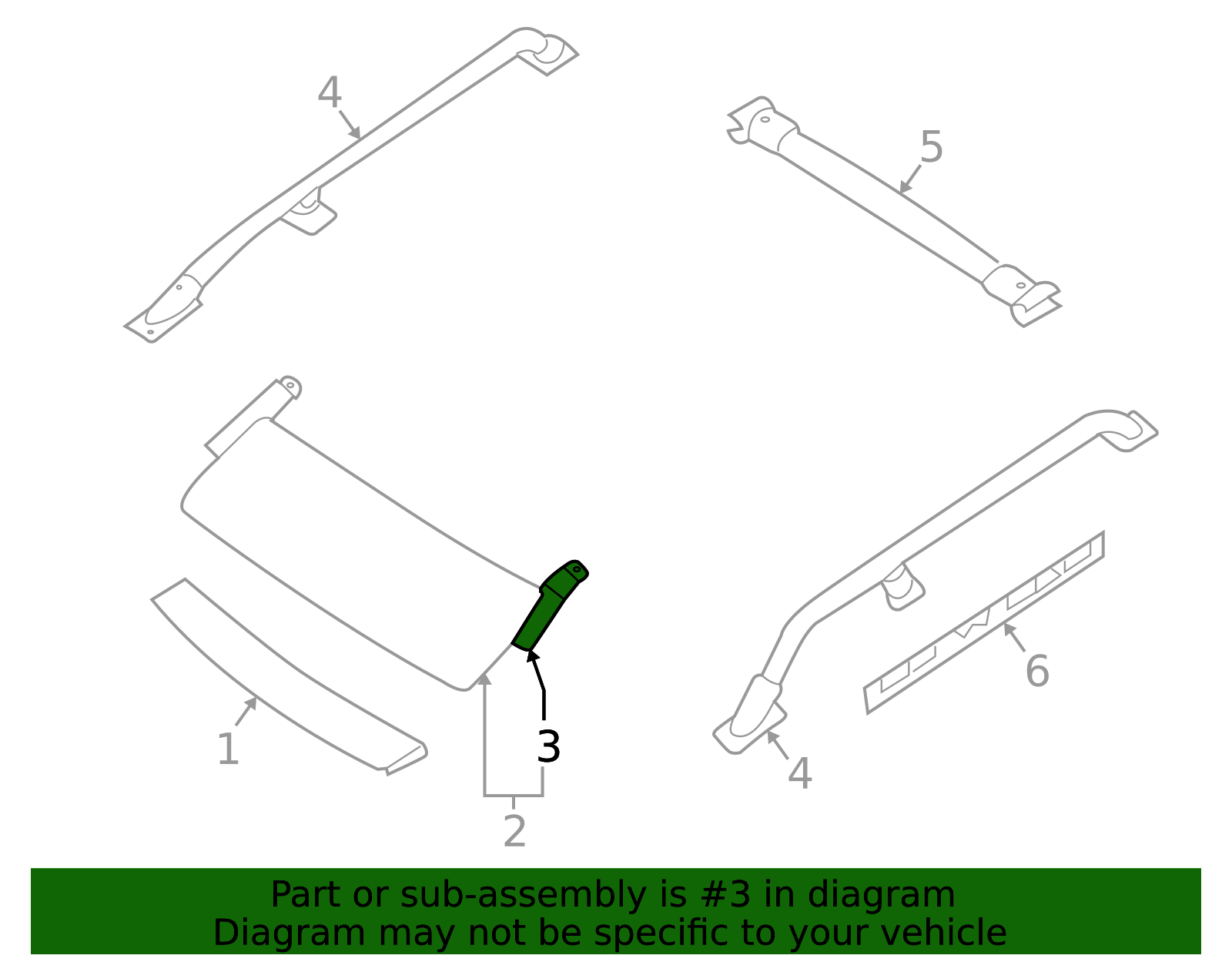 73163-9Z300 - Seal 2001-2004 Nissan Frontier | Official Nissan Parts Store