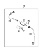 68672160AB - : Tube Bracket for Mopar Image