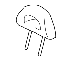 MR646054 - Body: Headrest for Mitsubishi Image
