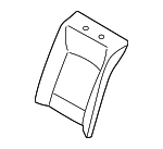 52207330289 - Body: Seat Back Pad for BMW: 740i, 740Ld xDrive, 740Li, 740Li xDrive, 750i, 750i xDrive, 750Li, 750Li xDrive, 760Li Image