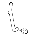 9A110685190 - : Inlet Pipe for Porsche: 911 Image