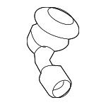 9A110653500 - Cooling System: Inlet for Porsche: 911 Image