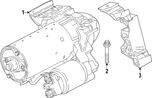 Starter for 2024 BMW 750e xDrive #0