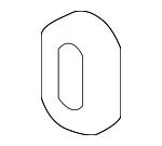 971652J200 - HVAC: Evaporator Core Gasket for Hyundai: Accent Image