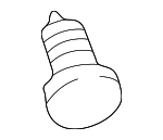 9X055929S9 - Steering: Lower Cover Screw for Mazda: B2300, B2500, B3000, B4000 Image