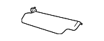 2C6Z1504104AAA - Body: Sun-visor for Lincoln: Blackwood Image