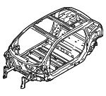 41002925493 - Body: Body Assembly for BMW: i3, i3s Image