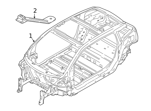 Body Shell for 2014 BMW i3 #0