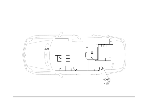 Cable Harness Automobile Telephone for 2008 Mercedes-Benz CLS 550 #0