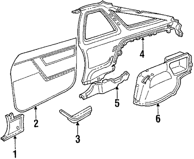 F216BC7 - Body: Cowl Trim for Mopar Image