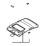 3B9867501DF4R4 - Body: Headliner for Volkswagen: Passat Image