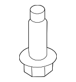 N91042302 - Belts &amp; Cooling: Radiator Support Splash Shield Bolt for Audi Image