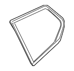 51377416548 - : Quarter Glass for BMW Image