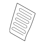 883900W000 - Body: Seat Back Heater for Hyundai: Santa Fe Image