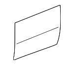 6711242040 - Body: Door Outer Panel for Toyota: RAV4 Image