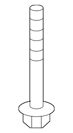 99907205001 - Suspension: Lower Control Arm Bolt for Porsche Image