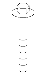 90037827901 - Suspension: Track Bar Bolt for Porsche: 911, Boxster, Cayman Image