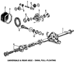 E8UZ4033B - Universals &amp; Rear Axle: Axle Cover for Ford: E-150 Econoline, E-250 Econoline, E-350 Econoline, F-250, F-350 Image