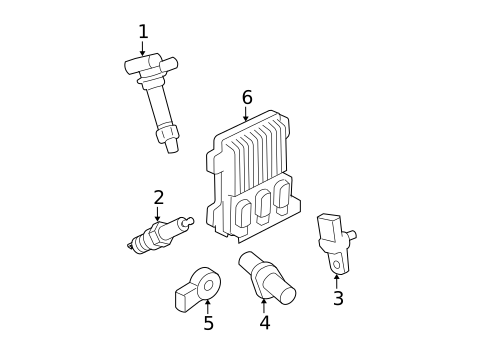 Secondary Ignition for 2012 Chevrolet Malibu #0