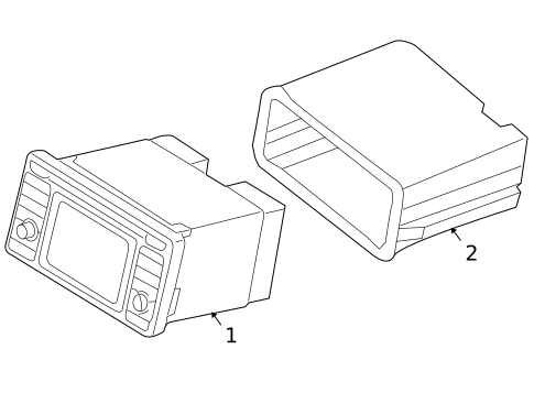 Navigation System Components for 2002 Audi Allroad Quattro #0