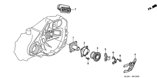 MT Clutch Release for 2002 Acura NSX #0