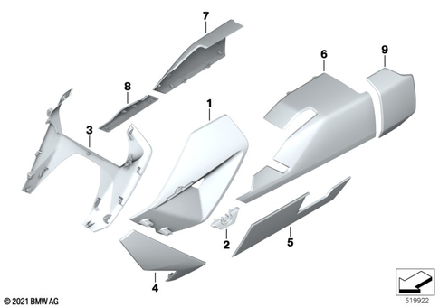 Painted Parts for 2024 BMW-Motorrad CE #0