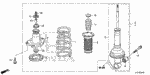 90172SJCA01 - Chassis: BOLT, FLANGE (10X42) for Honda Image