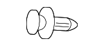 909130233 - Body: Lower Weather-strip Retainer Clip for Subaru Image