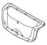 817501M210VA - Body: Trunk Lid Trim for Kia: Forte Koup Image