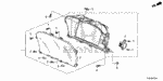 39710T2AA01RM - Electrical/Exhaust/Heater/Fuel: DISPLAY ASSY., CTR (IMID)(RMD)(PANASONIC) for Honda Image