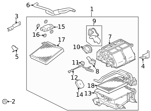 Heater for 2010 Mitsubishi Eclipse #0