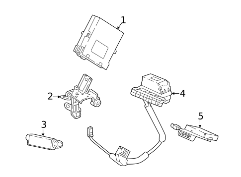 Communication System Components for 2018 Honda Accord #0